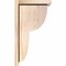 Ekena Millwork Crestline Smooth Corbel w/Backplate, Douglas Fir, 7 1/2"W x 10"D x 18"H COR08X10X18CRE01SDF - alternate 2